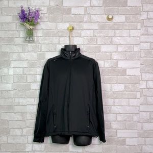 RLX Ralph Lauren Black Full-Zip Performance Jacket
